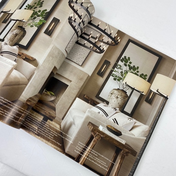 RESTORATION HARDWARE EARLY SPRING 2019 CATALOG DESIGNER HOME - Picture 6 of 9